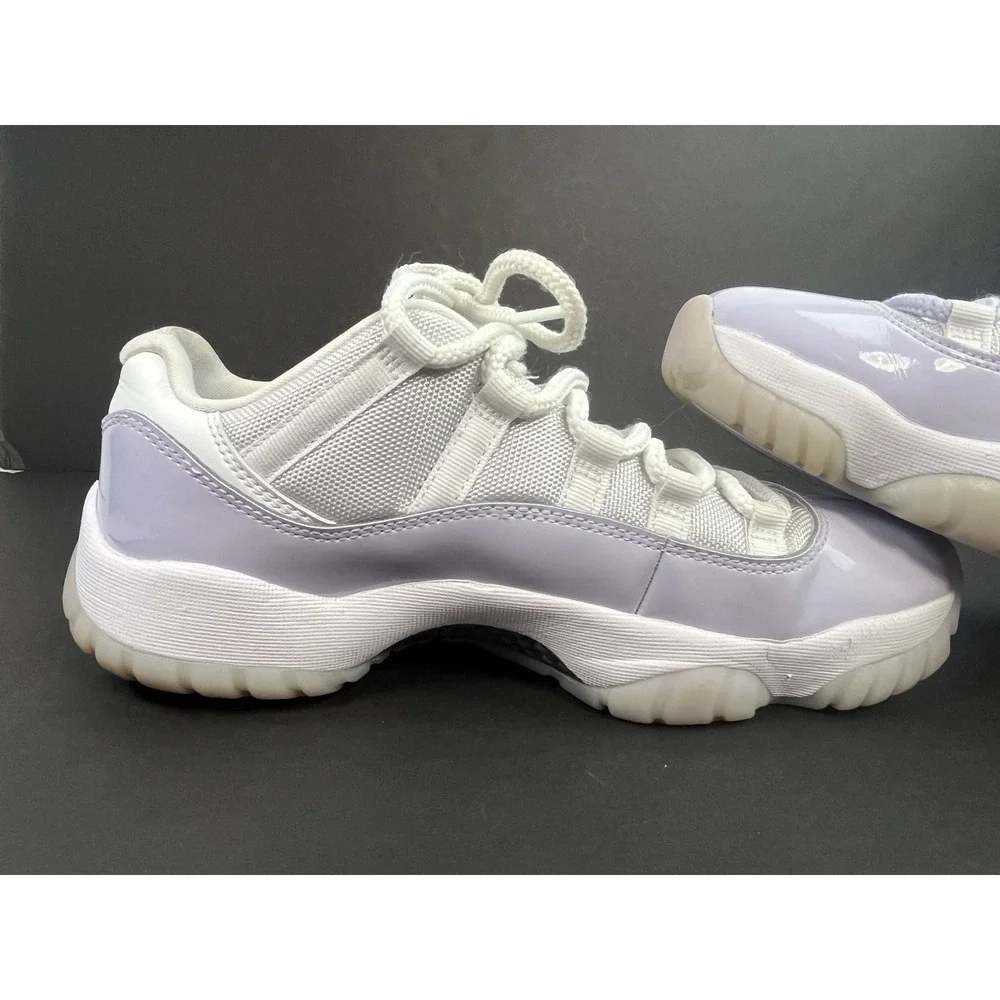 Air Jordan Retro 11 Low Pure Violet Women's Size 10 Shoes AH7860-101 Sneakers